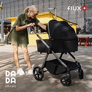 Carucior 2 in 1 Dada Prams Flux Black