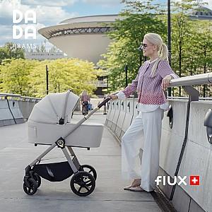 Carucior 2 in 1 Dada Prams Flux Black