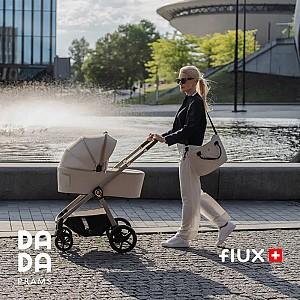 Carucior 2 in 1 Dada Prams Flux Black