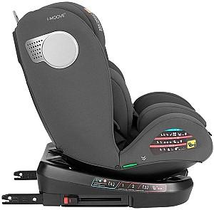 Scaun auto copii Kikka Boo i-Moove 2 Dark Grey