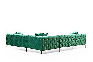 Canapea coltar Trendy Como Dreapta Verde