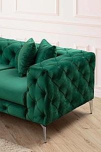 Canapea coltar Trendy Como Dreapta Verde