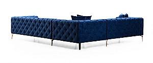 Canapea coltar Trendy Como Stanga Bleumarin (Albastru)