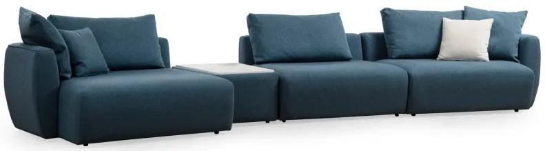 Canapea coltar Trendy Maya Corner 1 Stanga Albastru