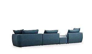 Canapea coltar Trendy Maya Corner 1 Stanga Albastru