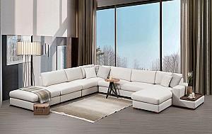 Canapea coltar Trendy Bucla Bej