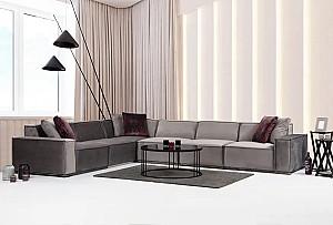 Canapea coltar Trendy Lego 1 (L1-O1-C-O1-O1-1R) Gri