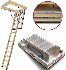 Scara mansarda 4STEP NORDIC 120x70x275