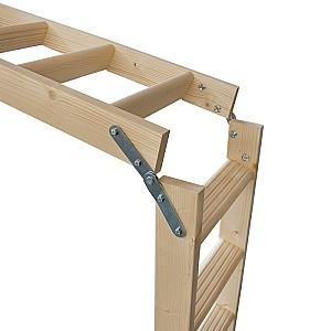 Scara mansarda 4STEP NORDIC 120x70x275