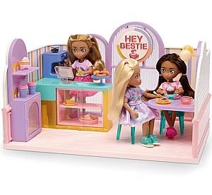 Set de jucarii Battat Hey Bestie Hugs & Mugs Cafe (HB75004Z)