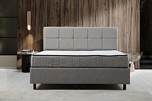 Pat Trendy Set Vitalia 90x190 Gri deschis (Cu saltea)