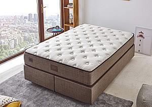 Saltea Trendy Cotton 100x200 Alb/Bej/Maro