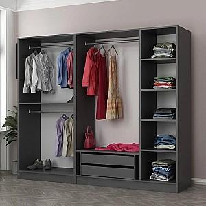 Dulap Trendy Kale 190 Antracit (Gri) v2