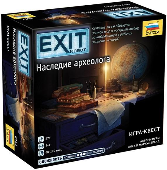 Joc de masa Zvezda 8432 Exit Quest: Moștenirea arheologului