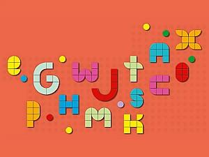 Constructor LEGO Dots: Lettering 41950