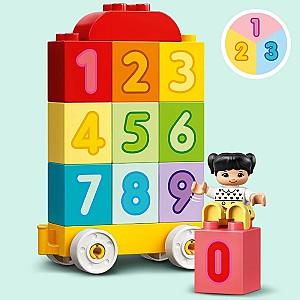Material de numarare LEGO Duplo: Number Train - Learn To Count 10954