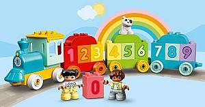 Material de numarare LEGO Duplo: Number Train - Learn To Count 10954