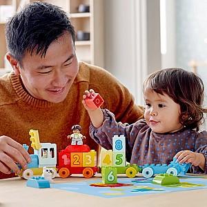 Material de numarare LEGO Duplo: Number Train - Learn To Count 10954