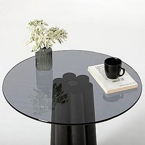 Masuta de cafea, reviste Trendy Thales Negru/Gri inchis