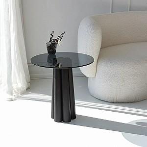 Masuta de cafea, reviste Trendy Thales Negru/Gri inchis