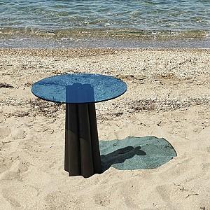 Masuta de cafea, reviste Trendy Thales Negru/Albastru
