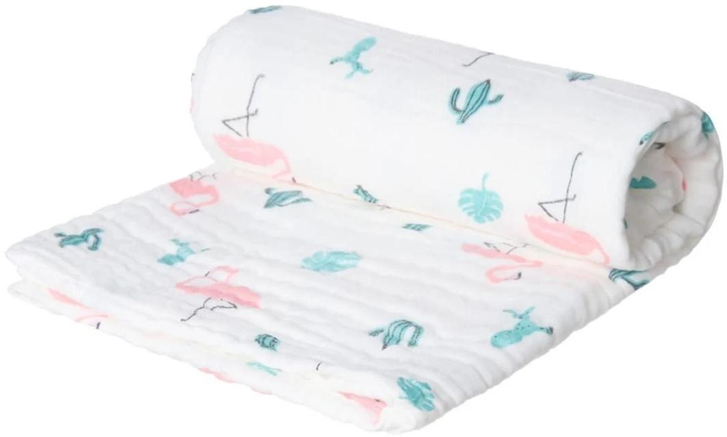 Plapuma Akuku Muselin Flamingos