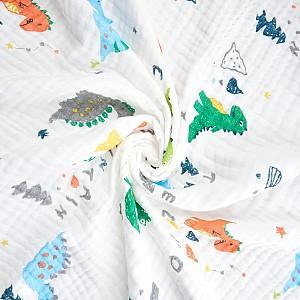 Plapuma Akuku Muselin Dinosaurs