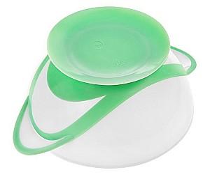 Farfurie Akuku A0504 White/Green
