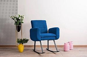 Fotoliu Trendy Kono Albastru