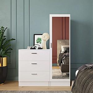 Comoda Trendy CC6-W Alb