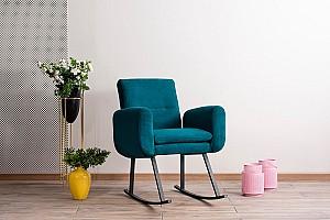 Fotoliu Trendy Kono Verde Petrol