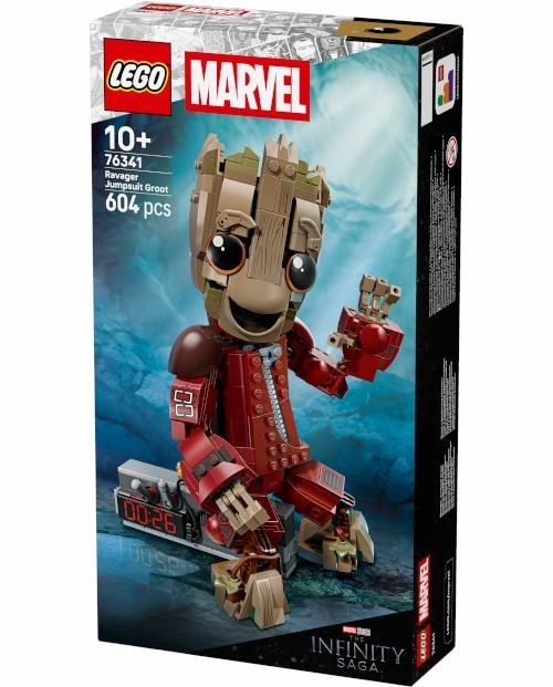 Constructor LEGO Marvel: Costumul Ravager Groot (76341)