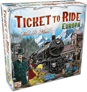Joc de masa Asmodee Ticket to Ride Europa (721802)