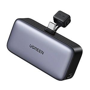Acumulator extern Ugreen Nexode Mini with Foldable Stand 5000mAh Grey