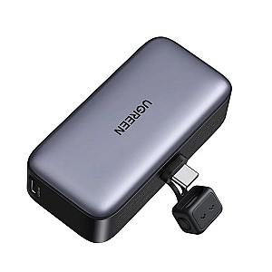 Acumulator extern Ugreen Nexode Mini with Foldable Stand 5000mAh Grey