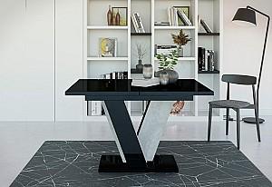 Masa Prospero Viney (Black Gloss/Stone)