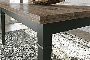 Masa Helvetia Evora №92 (Green/Lefkas Oak)