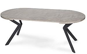Masa Mebel Elite Lukas 250 Beton (Gri)/Negru