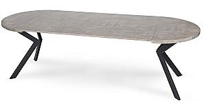 Masa Mebel Elite Lukas 250 Beton (Gri)/Negru