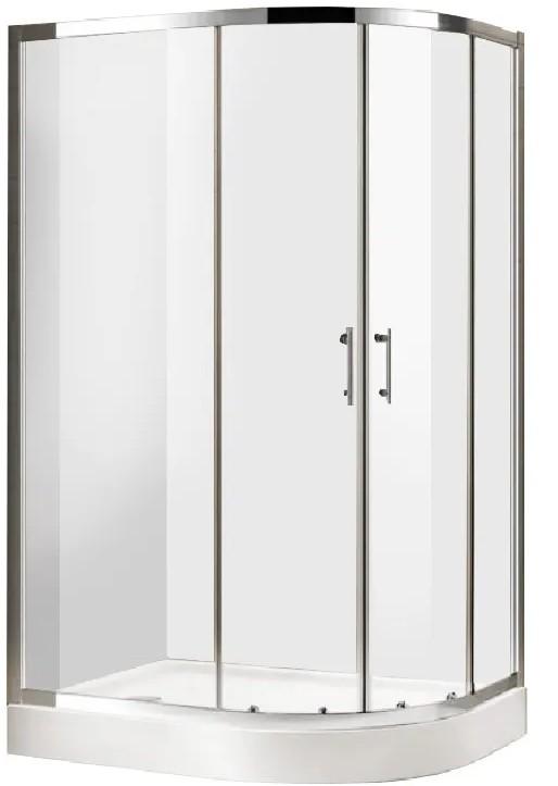 Cabina de dus VLM BE1016/1280L C Clear 4mm 120x80x195