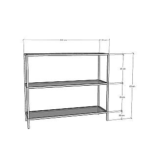 Masa consola Trendy D100 Negru