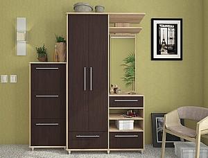 Dulap pentru incaltaminte Sokme Niagara Stejar Sonoma/Wenge