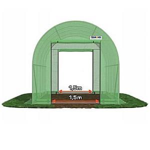 Seră de tip tunel Tehno Ms 12x4x2.5m Ø32mm