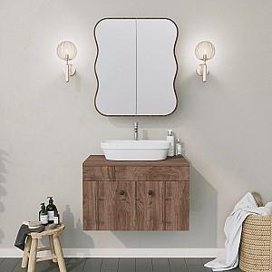Dulap de baie Trendy Day Dream Nuc (Maro)