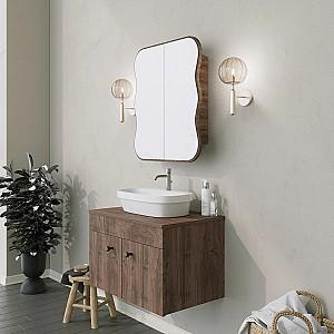 Dulap de baie Trendy Day Dream Nuc (Maro)