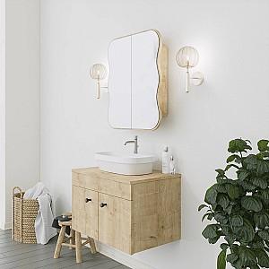 Dulap de baie Trendy Day Dream Stejar (Bej)
