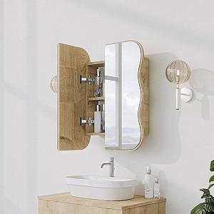 Dulap de baie Trendy Day Dream Stejar (Bej)