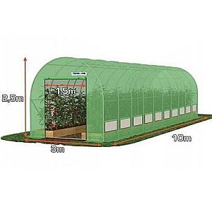 Seră de tip tunel Tehno Ms 10x3x2.5m/Ø26mm