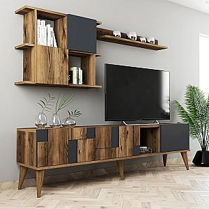 Living Trendy Madrid Antracit (Gri)/Nuc (Maro)