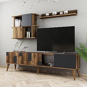 Living Trendy Madrid Antracit (Gri)/Nuc (Maro)